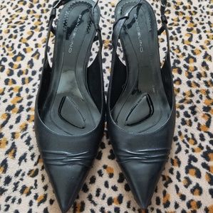 Brand New Black Leather Bandolino Heels